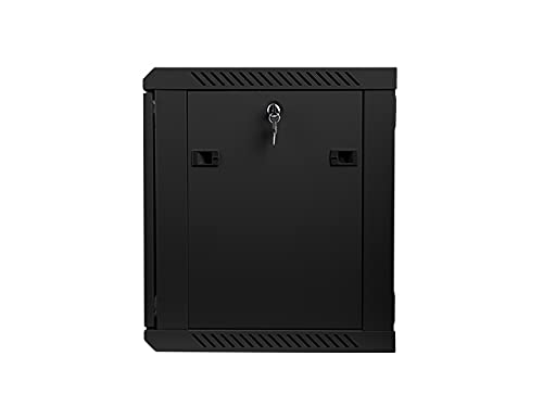 LANBERG WF01-6409-10B étagère 9U Rack monté Sur le mur Noir