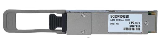 BlueOptics Kompatibler Avago AFBR-79EBPZ BO25K856S2D QSFP Transceiver, LC-Duplex, 40GBASE-SR2-BIDI, Multimode Fiber, 832-918nm, 100M, 0°C/+70°C (AFBR-79EBPZ-BO) Marca