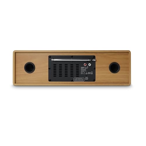 Mooov 477380 - Microcadena HiFi estéreo 50W Musicales, Reproductor CD, Bluetooth, Radio FM, USB, AUX-IN, RCA, Despertador, Mando a Distancia