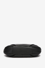 Abbacino Bolso de hombro de piel en negro