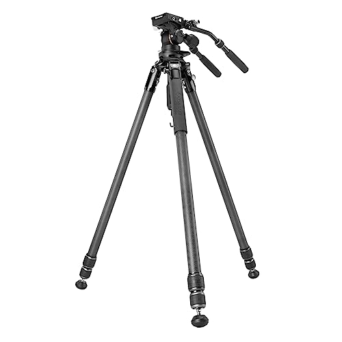 Vanguard Alta Pro 3VRL 303CV18 - Trípode de vídeo de Carbono con Base niveladora