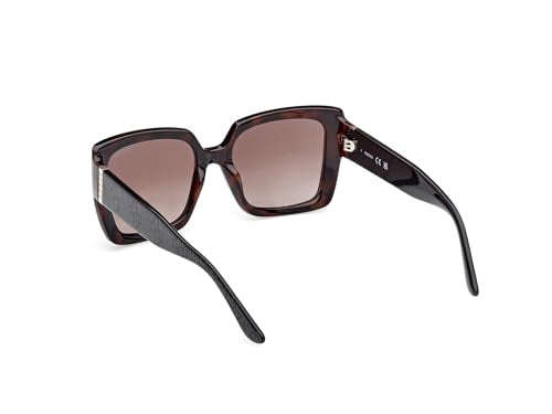 GUESS Gu00200 Gafas, 52f Dark Havana, 53/18/140 para Mujer