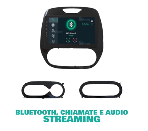 Radio de Coche para Renault Captur 2013-2016 (con medianav o USB Central) Android GPS Bluetooth WiFi USB Dab+ Touchscreen 9" 8core Carplay AndroidAuto