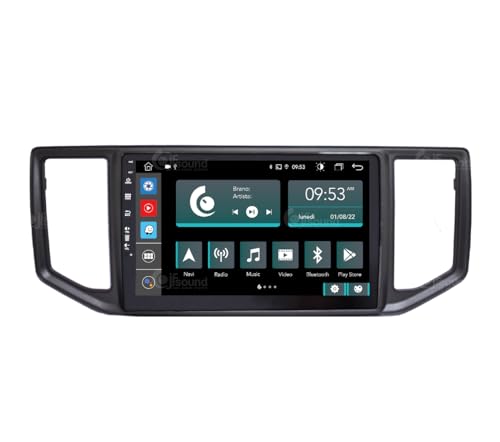 Radio de Coche para Volkswagen Crafter de 2017 Android GPS Bluetooth WiFi USB Dab+ Touchscreen 9" 8core Carplay AndroidAuto