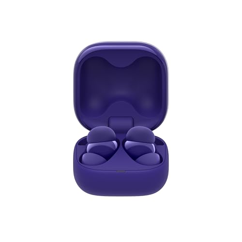 Sony LinkBuds Fit – Auriculares bluetooth True Wireless con Noise Cancelling - Cómodos todo el día, IPX4, Hi-Res Audio, Ambient Sound Mode, 21 h autonomía, conexión multipunto, iOS y Android - Violeta
