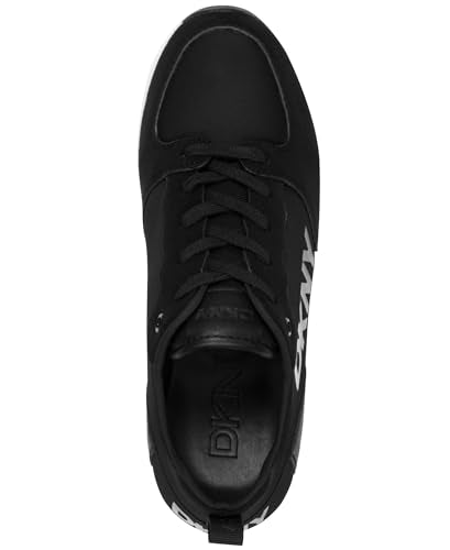 DKNY Zapatillas para Mujer Cait-Wedge, Negro, 39 EU