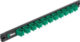 Wera 05020014001 9630 Tira magnética 6000 Joker 1 Juego de llaves carraca de boca y anillo, 12 piezas