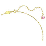 Swarovski Collar Idyllia para mujer, con Cristales Amarillos, Baño Tono Oro, Colección Idyllia de Swarovski