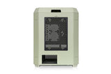 The Tower 600 Matcha Green Mid-Tower ATX Case; 3 Paneles de Vidrio Templado; Soporte de Placa Base de Conector Oculto; Ranuras PCI-e rotacionales; CA-1Z1-00MEWN-00; 3 años de garantía
