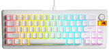 Glorious Gaming GMMK 3 HE Med dynamiska avtryckare, Hall Effect, 8K uppdateringsfrekvens, MX- Och magnetbrytare, 65% kompakt, modulärt packningssystem, doubleshot PBT-tangenter, USA QWERTY - Vit