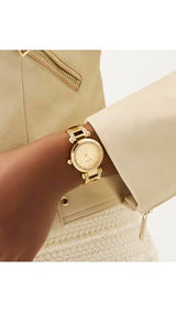 GUESS Reloj Analógico para Mujer'S de Cuarzo con Correa en Acero Inoxidable GW0869L4