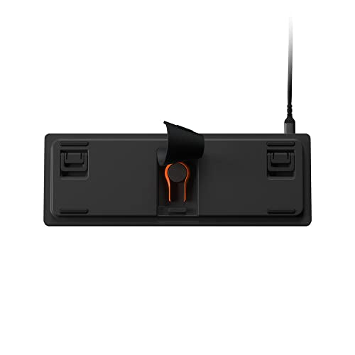 SteelSeries Apex 9 Mini - Teclado Mecánico de Gaming - Interruptores ópticos - Accionamiento de 2 puntos - Forma compacto Esports Mini 60 % - Interruptores intercambiables - Teclado nórdico (QWERTY)