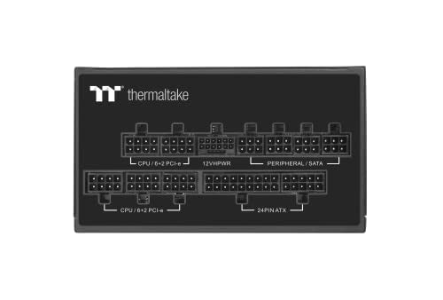 Thermaltake Toughpower PF3 1050W Gen 5 | ATX 3.0 | PCIe Gen 5 Ready | Smart Zero Fan | 80 Plus Platinum | Fully Modular