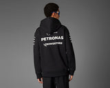 Adidas Hombre Mercedes - AMG Petronas Formula One Team Team Hood Men, Black/White, M