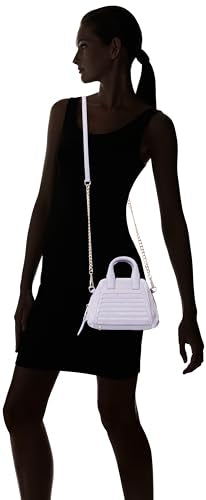 Mandarina Duck I-con Velvet Tote, Terciopelo Mujeres, Purple Impression, Talla única