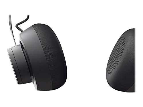 Logitech ZONE WIRED Headset Auricular profesional con micrófono cancelador de prestaciones superiores, conexión por cable con conector USB-A y USB-C, audio de alta fidelidad, Certificado UC- Grafito