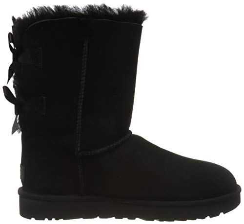 UGG Bailey Bow II, Botas Clásicas Mujer, Negro 40 EU