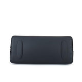 Carlheim Women's Shoulderbags Classis Genuine Leather, Black