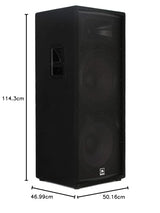 Altavoz Pasivo JBL JRX225 Negro de Rango Completo, 2000W