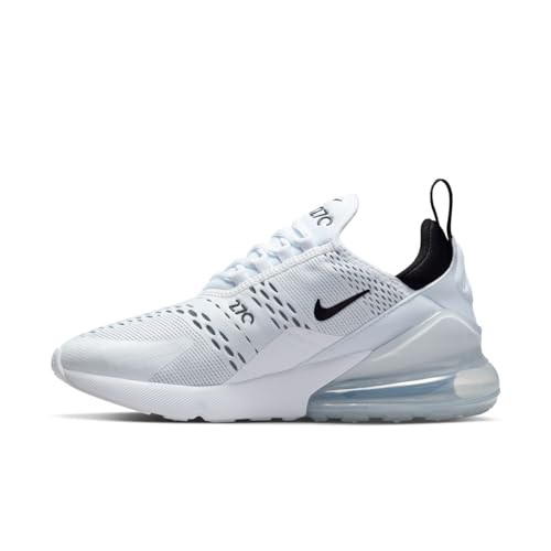 Nike W Air MAX 270, Zapatillas de Deporte Mujer, Blanco (White/Black-White 100), 40 EU