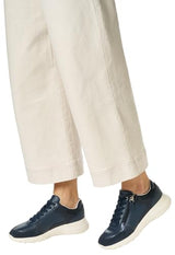 Geox D ALLENIEE B, Zapatillas Mujer, Navy, 37 EU