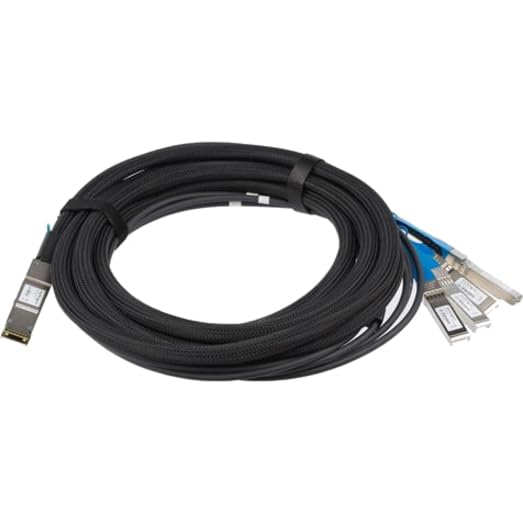 StarTech.com Cable de 5m QSFP+ Activo Óptico Breakout Compatible con Cisco QSFP-4SFP10G-CU5M - 40 GbE