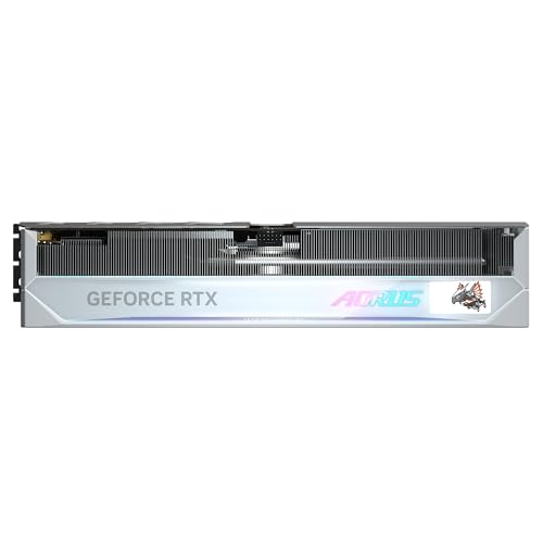 Gigabyte AORUS GeForce RTX 5080 Master Ice 16G Tarjeta Gráfica - 16GB GDDR7, 256 bits, PCI-E 5.0, 2805MHz Core Clock, 3 x DP 2.1a, 1 x HDMI 2.1b, NVIDIA DLSS 4, GV-N5080AORUSM ICE-16GD
