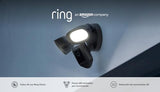 Ring cámara Pro con focos cableada (Floodlight Cam Wired Pro) | Cámara exterior con vídeo 2K, Ring Vision, detección de movimiento 3D, (alternativa al CCTV) | 30 días de prueba gratuita de Ring Home