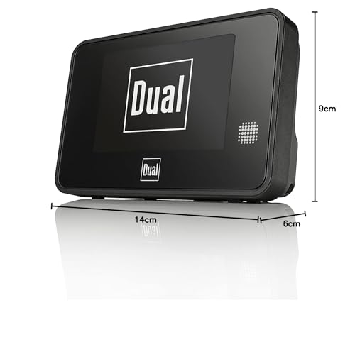 Dual CA 1 - Adaptador de Radio Inteligente con Bluetooth y Pantalla TFT Grande