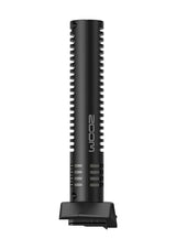 Zoom SSH-6e Micrófono estéreo de Escopeta cápsula Intercambiable para grabadora práctica H6essential | de Sonido hiperdireccional a Envolvente | Tecnología de 32 bits | Negro | Parabrisas de Piel