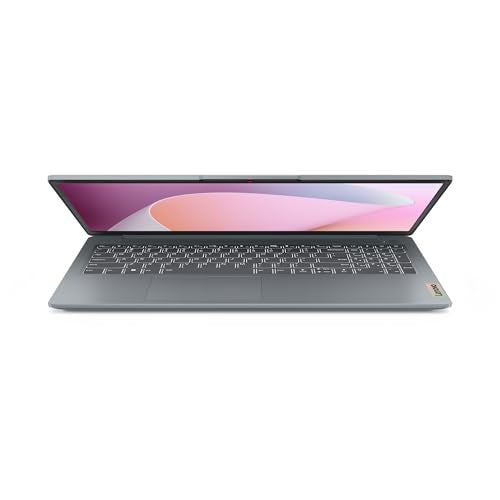 Lenovo IdeaPad Slim 3 Gen 8 – Ordenador Portátil 15.6" FHD (AMD Ryzen 7 5825U, 16 GB RAM, 512 GB SSD, AMD Radeon, Wi-Fi 6, Win 11 Home, Office Trial) Teclado QWERTY Español - Gris Ártico