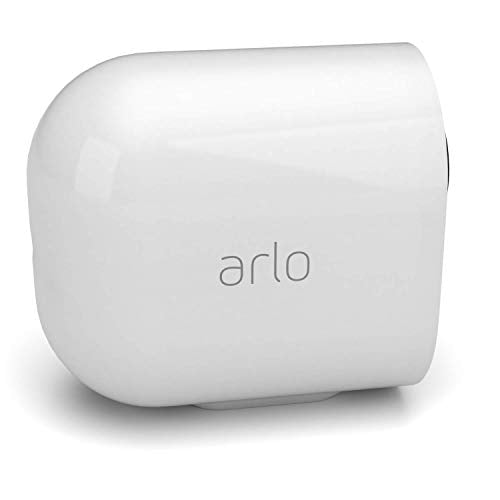 Arlo Ultra 2 Camara de Vigilancia WiFi Exterior 4K, Camara de Vigilancia WiFi Interior, Sensor de Movimiento, Alarmas Para Casa, Visión Nocturna Color, Prueba Arlo Secure Incluida , 3 Cámaras, Blancas