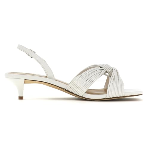 Michael Kors Alessia, Sandals Mujer, Optic White, 40 EU