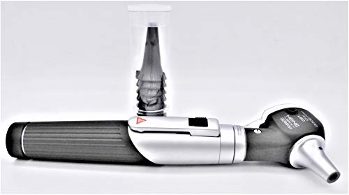 Heine Gima - mini 3000 LED F.O. Otoscopio - Negro