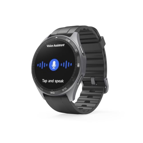 Hama | Reloj Inteligente 1.43" (Smartwatch Resistente al Agua IP68, GPS, análisis sueño, frecuencia Cardiaca, Monitor de hasta 100 Actividades, Pantalla táctil) Azul