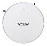 TECHWOOD TAR-2021 Robot Aspirador y Limpiador 2 en 1, 450Pa, Tanque 350mL, Batería 90min, Negro