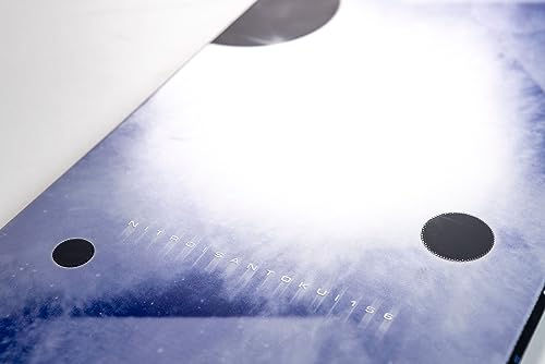 Nitro Tabla de Snowboard para Hombre SANTOKU BRD '24, All-Terrain Twin, Camber, Corte Lateral de Doble degresivo