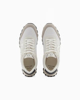 Armani Exchange Drop, Zapatillas Hombre, Plaza Taupe+Off Whit, 43.5 EU
