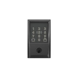 SCHLAGE BE499WB CEN 622 Encode Plus - Cerradura inteligente con WiFi, color negro mate