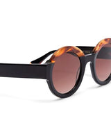 GIGI STUDIOS - Gafas de sol Redondas color Negro - Mujer - LAURA 6454/12