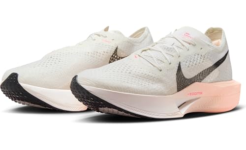 NIKE Vaporfly 3, Sneaker Hombre, Sail Black Crimson Tint Guayaba Ice, 43 EU