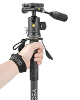 Vanguard Veo 2S CM-264TBP120T - Monopie para cámara réflex de Carbono con retráctil rótula Bola