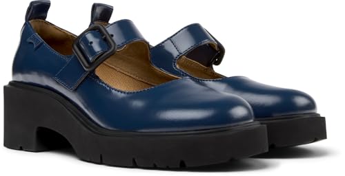 Camper Milah K201681, Mary Jane Mujer, Azul Oscuro 006, 40 EU