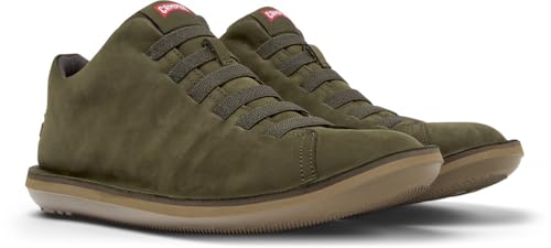 Camper Beetle 36678, Botines de Cesta Hombre, Verde Oscuro 087, 46 EU
