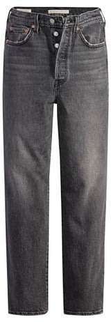 Levi's Ribcage Straight Ankle Vaqueros, Well Worn, 27W / 27L para Mujer