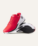 Wilson Rush Pro Ace Clay, Zapatillas de Tenis Hombre, Infrared/White/Black, 46 EU
