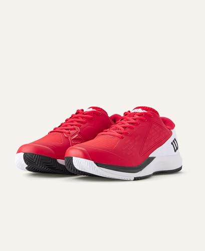 Wilson Rush Pro Ace Clay, Zapatillas de Tenis Hombre, Infrared/White/Black, 46 EU