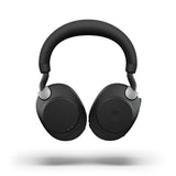 Jabra Evolve2 85 Auriculares Inalámbricos Estéreo con Cancelación de Ruido - Certificados para plataformas UC - Batería de Larga Duración - Adaptador Bluetooth USB-A - Negro