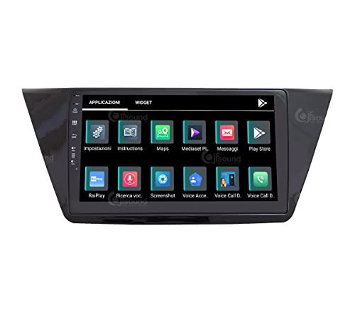 Radio de Coche para Volkswagen Touran Android GPS Bluetooth WiFi USB Dab+ Touchscreen 10" 8core Carplay AndroidAuto