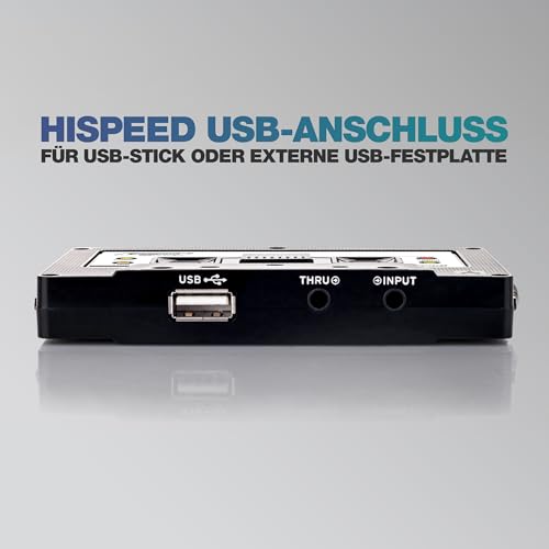 Reloop Tape - Grabadora de mezclas USB con aspecto de cinta retro